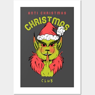 Anti Christmas Christmas Club Posters and Art